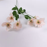 Artificial Hellebore Spray 60cmH in Pink